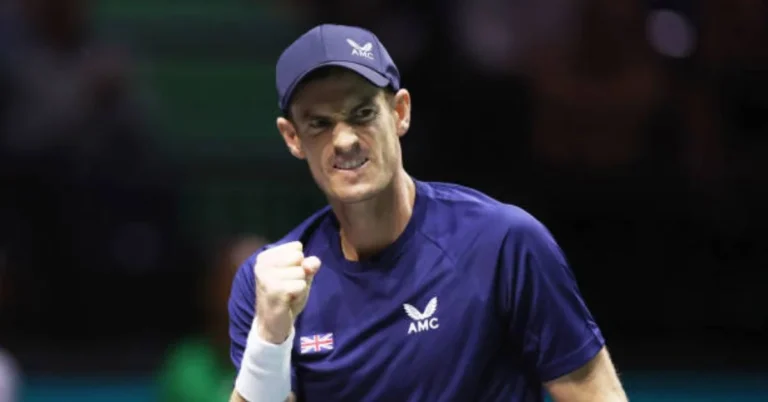 Andy Murray supera a Leandro Riedi para darle ventaja a Gran Bretaña en la Copa Davis 2023
