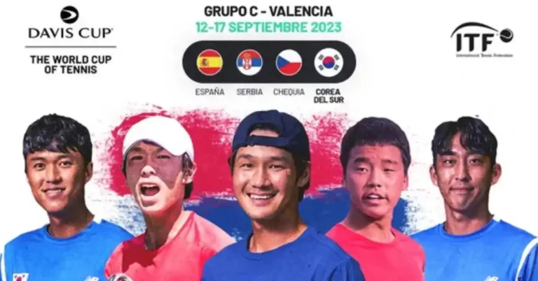 Equipo de Corea del Sur para la Copa Davis 2023